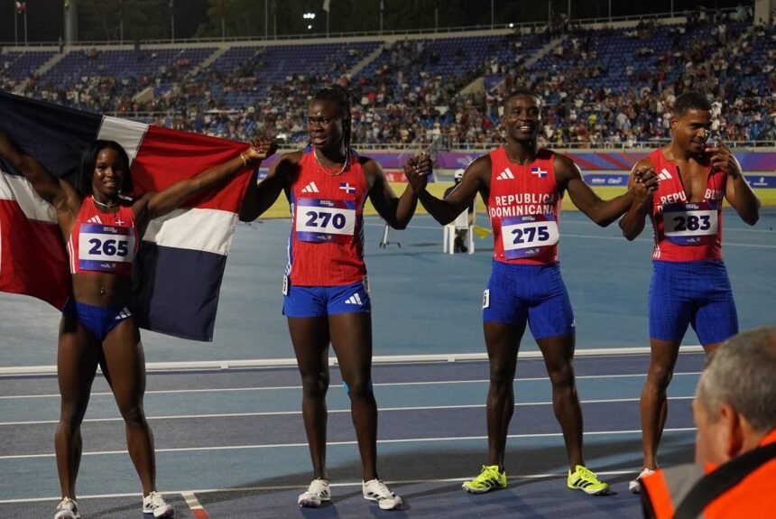 República Dominicana conquista el oro en el relevo mixto 4×100: una victoria histórica